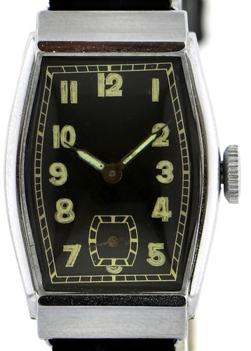 Anker ungetragene Vintage Armbanduhr Handaufzug 1930er frisch revisioniert - Picture 3 of 12