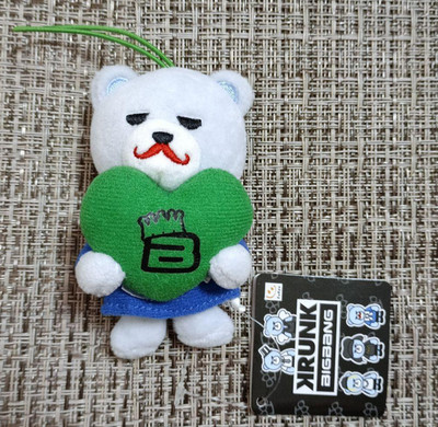 NEU BIGBANG KRUNK T.O.P Riesen Plüsch 4 Zoll Preis limitiert buntes Herz...