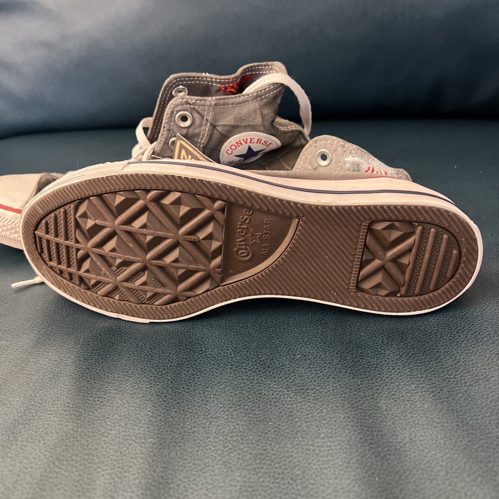 NEW Converse CTAS Hi All Star Grey Spider Man Limited Edition Mens 7 ...