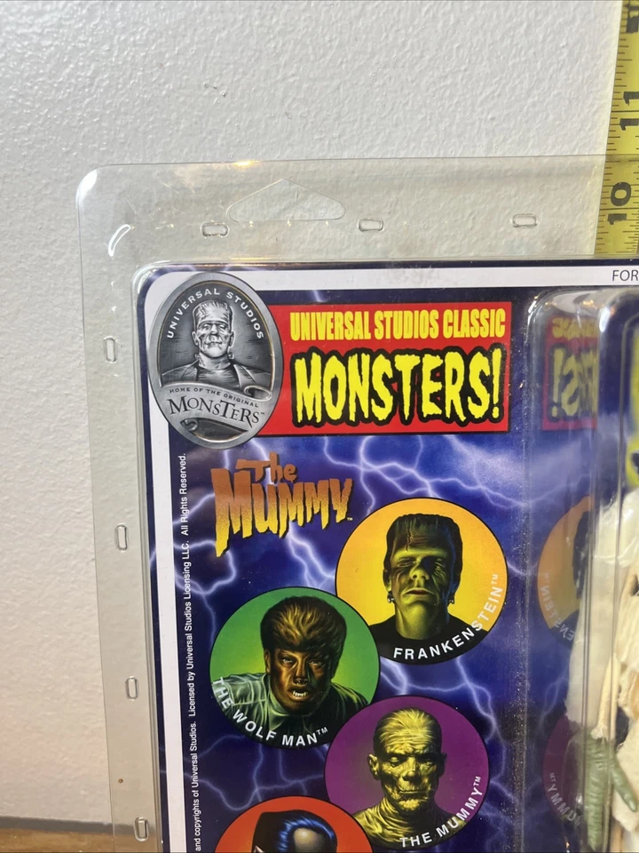 Boneco Diamond EMCE Universal Studios Classic Monsters Mummy 8" FRETE GRÁTIS - Imagem 2 de 4
