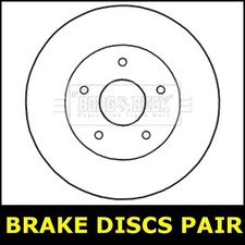 Coppia dischi freno posteriori adatti a DODGE CARAVAN JOURNEY II GRAND CARAVAN JC C012