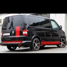FOX Racinganlage ab Kat 2x115x85mm gerollt für VW Bus T5 T6 2.0l 3.2l und Diesel