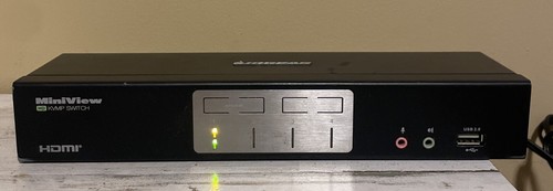 IOGear GCS1794 HDMI 4 Ports HD Multimédia KVMP Commutateur avec Audio Miniview USB 2.0