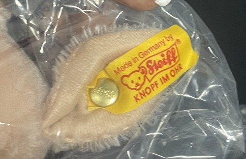 Brand New In Original Packaging STEIFF Mohair 667367 Winnie the Pooh PIGLET Rare - Picture 5 of 10