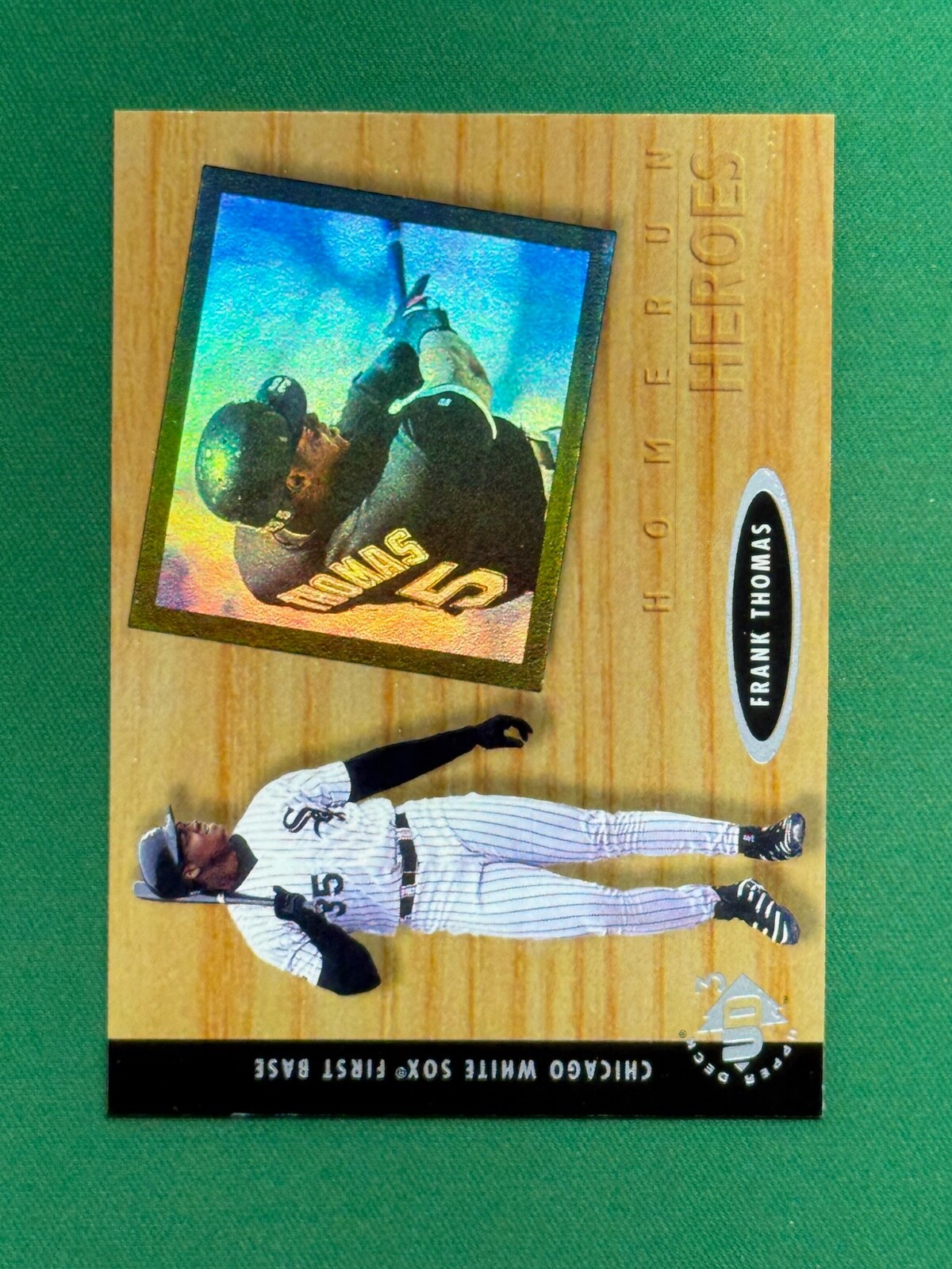 1997 Upper Deck UD3 Baseball Homerun Heroes #16 Frank Thomas