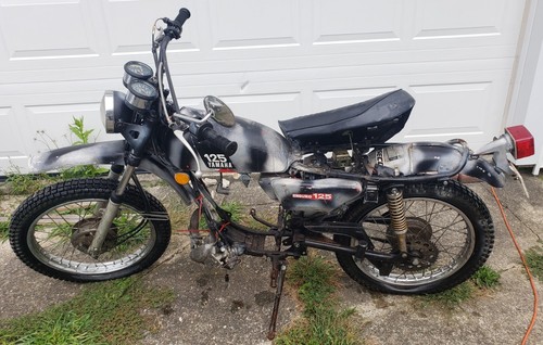 1975 Yamaha DT125 Enduro Muffler ONLY - Picture 4 of 5