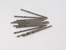 Screw Machine Drills #48 0.076" HSS 118° 11/16" LOC x 1-11/16" USA (12 Pcs)