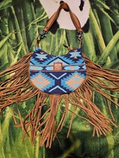 Sts Ranchwear Mojave Sky Dellie Fringe - Ladies Purses - Sts31829