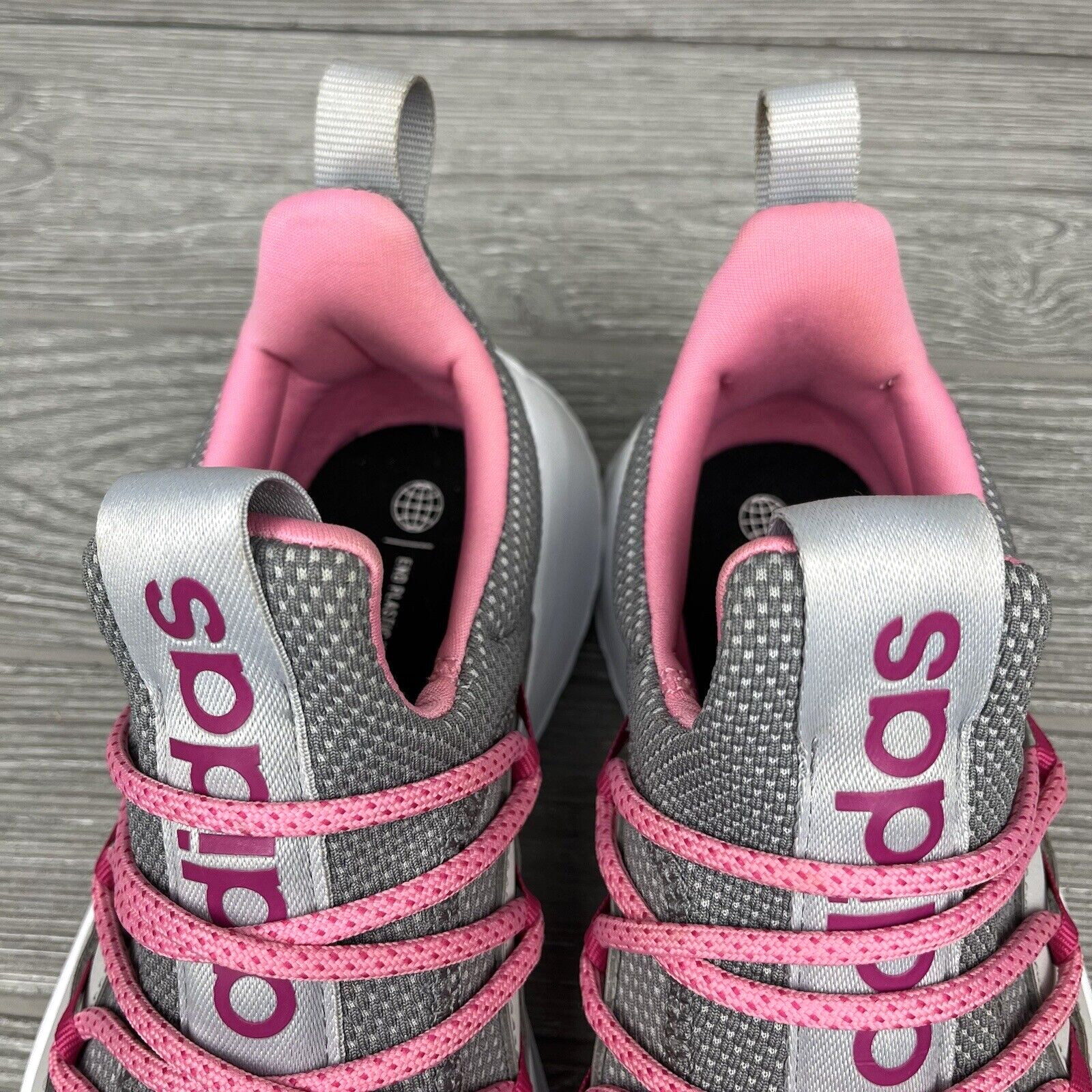 SAOLA Adidas Lite Racer Adapt 5.0 bambina taglia 5 rosa magenta grigio GW4164
