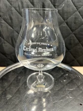 Cardenal Mendoza de Jerez Large Clear Snifter Glass 7" Crystalite Bohemia 
