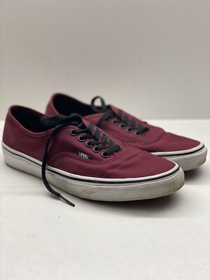 Vans Gr 42,5 Herren Halbschuhe Sneakers Unisex Authentic Sehr Gut Karton 18