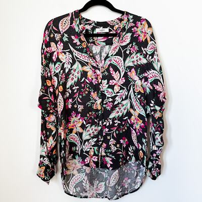 Isabel Etoile Marant Catchell Tropical Floral Blouse FR 36 / US 4 European