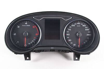 Original Audi A3 8V Tacho Kombiinstrument 8V0920870K Tachoeinheit