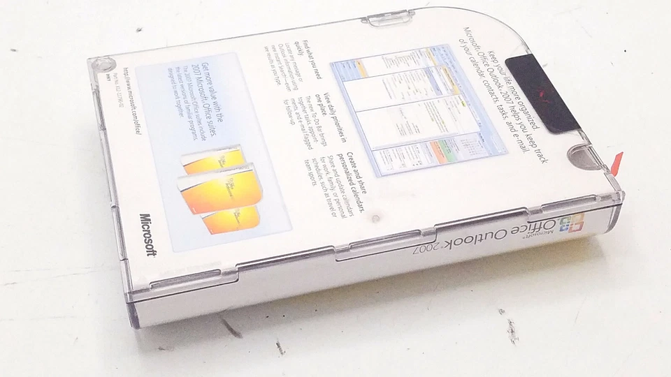 Microsoft Office Outlook 2007 Windows Original Software - New / Sealed - Image 4 of 4