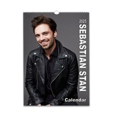 Sebastian stan  Calendar 2027/8 Personalised