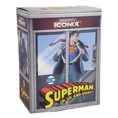 DC Heroclix ICONIX - SUPERMAN UP, UP, AND AWAY! Boxed Set Sealed
