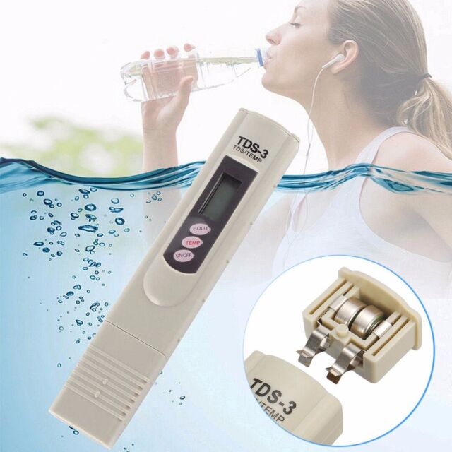 New Digital Water Quality Tester TDS-3 Purity Meter PPM TDS Tester Test C New Digital Water Quality Tester TDS-3 Purity Meter PPM TDS Tester Test C