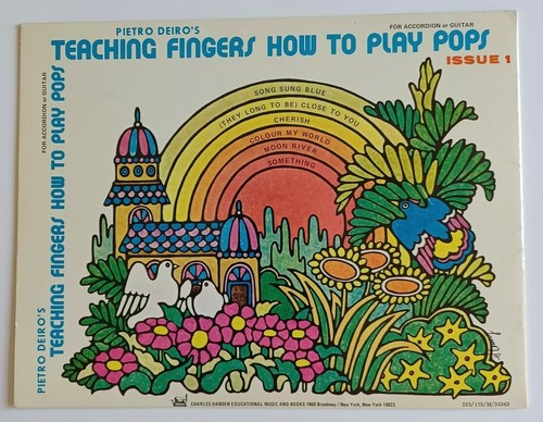 Teaching Fingers How To Play Pops - Issue 1 - Pietro Deiro - Guitar or Accordion - Foto 2 di 9