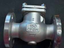 JAMFLOW 2" Class 150LB, Body CF8M, SS, Flanged Check Valve NEW