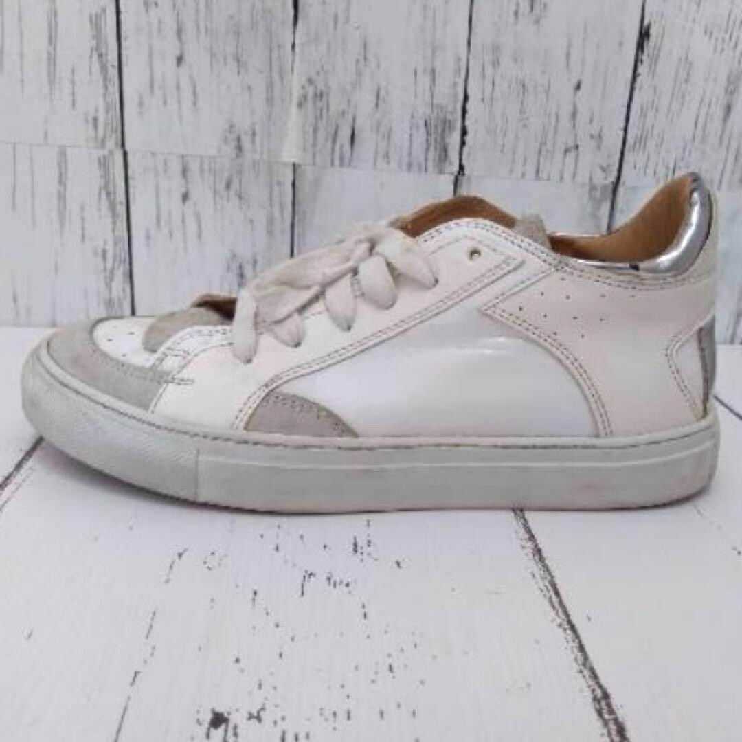 MM6 Maison Margiela Leather Suede Sneakers Shoes 37 White x