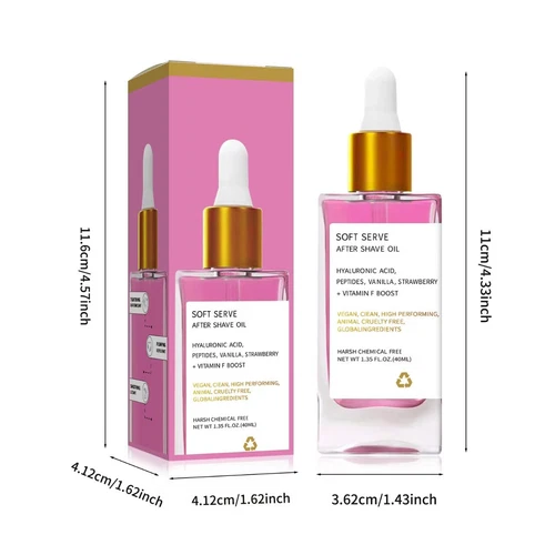 Truly Beauty Strawberry Vanilla After Shave Oil for Smooth Skin Post Shave - Picture 9 of 11