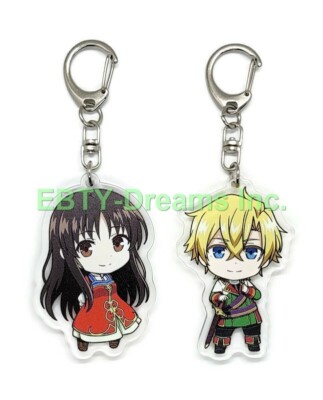 Set of 2 Saint's Magic Power Is Omnipotent Acrylic Keychain Sei, Albert v1
