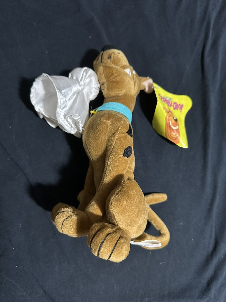 Vintage - 2002 - Scooby Doo - Plush With Ghost In Mouth - Cartoon