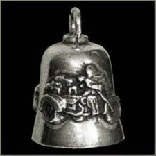 Trike Motorcycle Guardian Angel Good Luck Gremlin Bell Made in USA