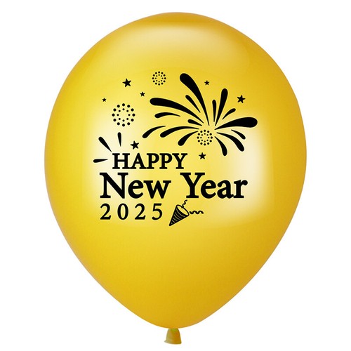 10pcs/set 2025 New Year's Day Party Latex Balloons Happy New Year Party Decorati - 第 13/20 張圖片