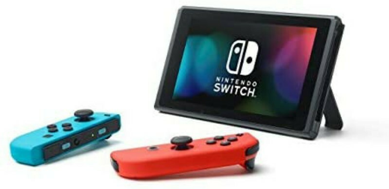 Nintendo Switch + Mario Kart 8 Deluxe (Full Game Download) + 3