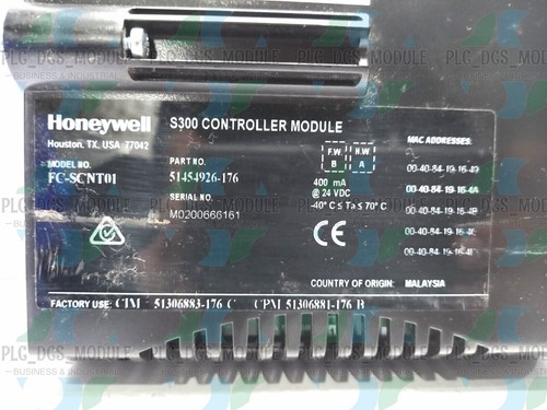 FC-SCNT01 Honeywell S300 Controller Module 51454926-176 Safety Controller 400mA - Picture 4 of 5