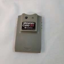 Sony PlayStation PS1 Memory Card Grey Performance 2X P 112 Pre Owned