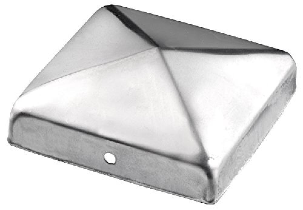 (TG. 70 x 70 mm) Connex Copripalo 70 x 70 mm senza pallina, materiale: acciaio i