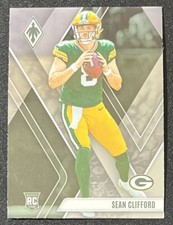 Sean Clifford RC 2023 Panini Phoenix #125 Green Bay Packers Rookie Card. rookie card picture