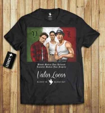 Vatos Locos Legacy Mexico Blood In Blood Out T-Shirt T Tee Black