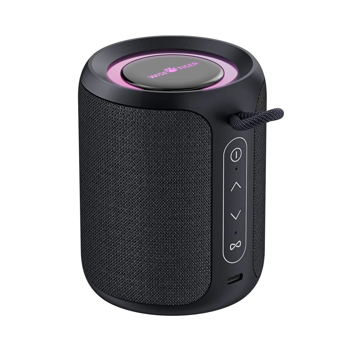 NNEOBA Outdoor Bluetooth Speaker Waterproof with Bass Boost (Black