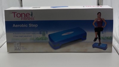 Tone Fitness Aerobic Stepper Blue Preowned