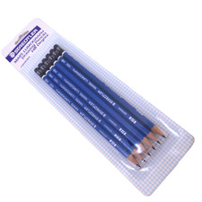 Staedtler Mars Lumograph 100 HB 6 Piece Pencils Made In Germany