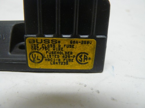 Bussmann R25060-1CR blocco distribuzione potenza 60 amp 250 volt nuovo - Foto 4 di 5