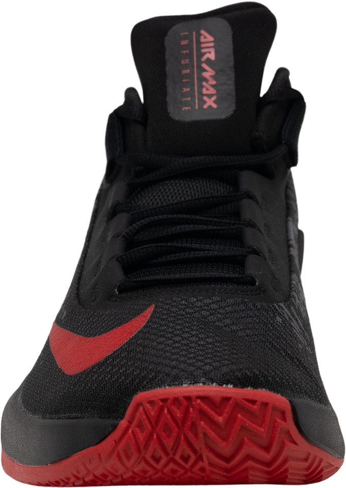 nike air max infuriate 2 mid black red