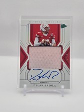 Dylan Raiola 2025 National Treasures Collegiate Silver Material Sigs 23/39 #84