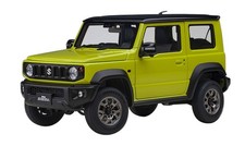 AUTOart 1/18 Suzuki Jimny Sierra JB74 Yellow Black-Roof Diecast Model Car 78506
