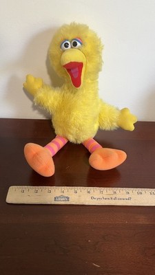Big Bird -  Sesame Street - Playskool - 13'' Yellow Bird Plush - Vintage 1986