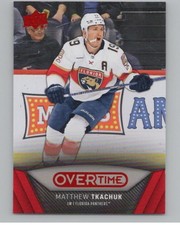 2024-25 Upper Deck Overtime Red Foil #25 Matthew Tkachuk Hockey V104593