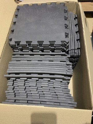 Schaumstoff - Schutz / Puzzlematten C-Ware    65Stück unterschiedliche Farben
