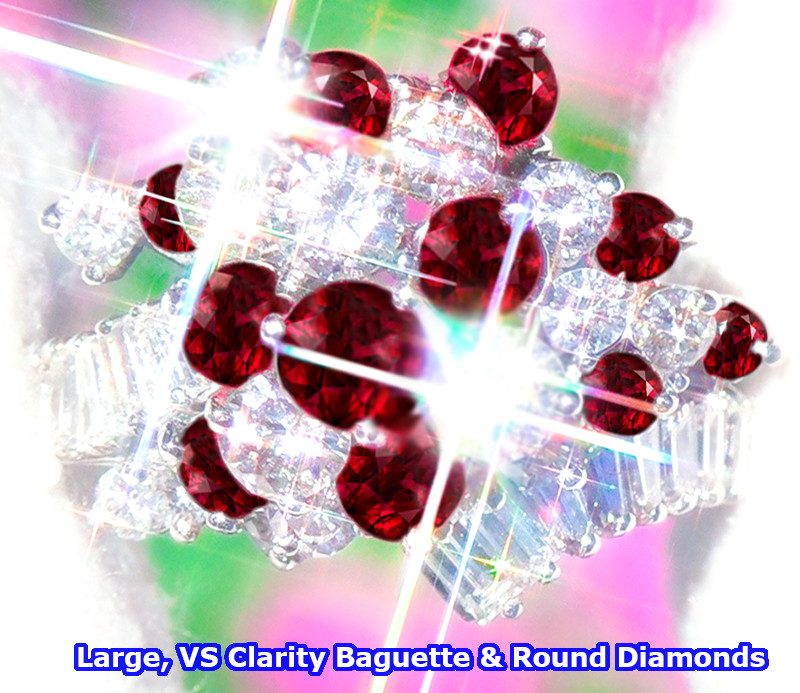 CARTIER Ruby Ring PLATINUM NO HEAT Ruby Diamond R… - image 14