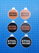 Vinyl Sticker for Stihl MS 250 Recoil Badge "Full Overlay"