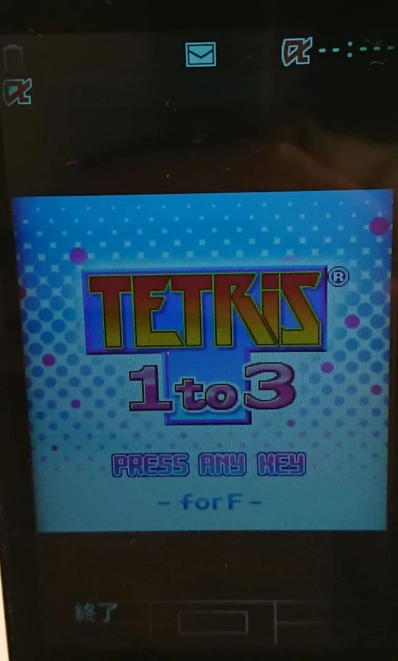 Fujitsu Docomo F-11C Teléfono Azul Comunicación Móvil Confirmado Japonés Flip Pho Foto 4 de 4