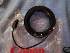 Canon B2 Canon Flash -Auto Ring with case UNTESTED