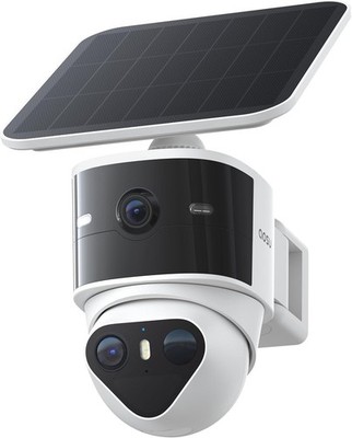 AOSU Double Camera SolarCam T2 Pro C9P21 3K Wireless Outdoor Security Camera